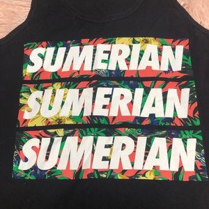 SUMERIAN tropical tank top. Men’s small.